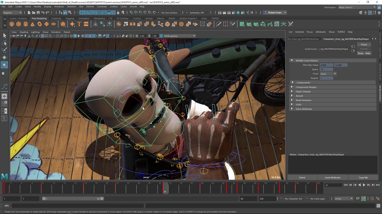 Banner PERSONAJES ANIMADOS EN 3D CON MAYA